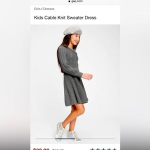 Girls GAP Sweater Dress * Size Large (10)